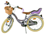 Volare Blossom Barncykel 18 tum, Lila - Lilla Cykelbutiken