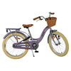 Volare Blossom børnecykel med kurv, 20 tommer lilla