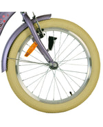 Volare Blossom børnecykel med kurv, 20 tommer lilla