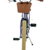 Volare Blossom børnecykel med kurv, 20 tommer lilla