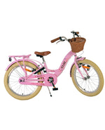 Volare Blossom Barncykel, 20 tum Rosa Två handbromsar - För barn 6-8 år