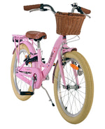 Volare Blossom Barncykel, 20 tum Rosa Två handbromsar - För barn 6-8 år