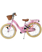 Volare Blossom Barncykel, 20 tum Rosa Två handbromsar - För barn 6-8 år