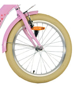 Volare Blossom Barncykel, 20 tum Rosa Två handbromsar - För barn 6-8 år