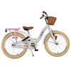 Volare Blossom Barncykel 20 tum, Vit Retro - För barn 6-8 år