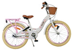 Volare Blossom Barncykel 20 tum, Vit Nexus 3 växlar - Lilla Cykelbutiken