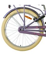 Volare Blossom Barncykel 24 tum, Lila Två handbromsar - För barn 8-10 år