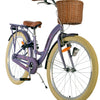 Volare Blossom Barncykel 24 tum, Lila Två handbromsar - För barn 8-10 år