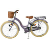 Volare Blossom Barncykel 24 tum, Lila Två handbromsar - För barn 8-10 år