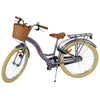 Volare Blossom Barncykel 24 tum, Lila Två handbromsar - För barn 8-10 år