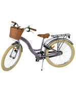 Volare Blossom Barncykel 24 tum, Lila Två handbromsar - För barn 8-10 år