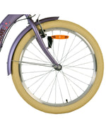 Volare Blossom Barncykel 24 tum, Lila 3 växlar - För barn 8-10 år