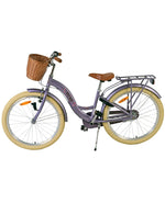 Volare Blossom Barncykel 24 tum, Lila 3 växlar - För barn 8-10 år