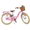 Volare Blossom Barncykel 24 tum, Rosa Två handbromsar - För barn 8-10 år