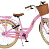 Volare Blossom Barncykel 24 tum, Rosa Två handbromsar - För barn 8-10 år