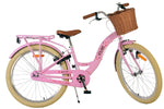 Volare Blossom Barncykel 24 tum, Rosa Två handbromsar - För barn 8-10 år