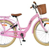 Volare Blossom Barncykel 24 tum, Rosa Två handbromsar - För barn 8-10 år
