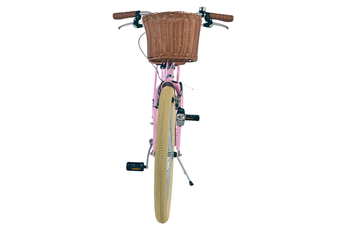 Volare Blossom Barncykel 24 tum, Rosa Två handbromsar - För barn 8-10 år