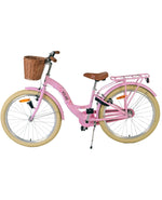 Volare Blossom Barncykel 24 tum, Rosa Två handbromsar - För barn 8-10 år