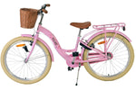 Volare Blossom Barncykel 24 tum, Rosa Två handbromsar - För barn 8-10 år