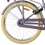 Volare Blossom Barncykel 26 tum, dubbla handbromsar, Lila - För barn 9-12 år