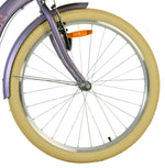 Volare Blossom Barncykel 26 tum, dubbla handbromsar, Lila - För barn 9-12 år