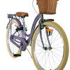 Volare Blossom Barncykel 26 tum, dubbla handbromsar, Lila - För barn 9-12 år