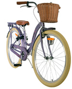 Volare Blossom Barncykel 26 tum, dubbla handbromsar, Lila - För barn 9-12 år