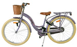 Volare Blossom Barncykel 26 tum, dubbla handbromsar, Lila - För barn 9-12 år