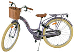 Volare Blossom Barncykel 26 tum, dubbla handbromsar, Lila - För barn 9-12 år