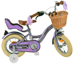 Volare Blossom Barncykel, 12 tum - Lilla Cykelbutiken