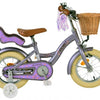 Volare Blossom Barncykel, 12 tum - Lilla Cykelbutiken