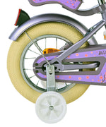 Volare Blossom Barncykel, 12 tum - Lilla Cykelbutiken