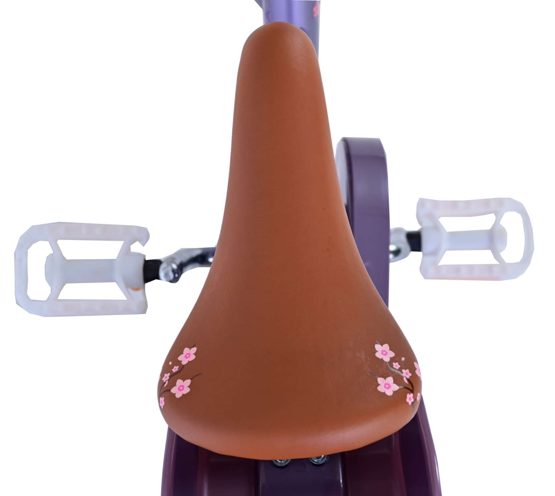 Volare Blossom Barncykel, 12 tum - Lilla Cykelbutiken