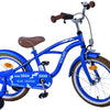 Volare Blue Cruiser Barncykel 16 tum, Blå - Lilla Cykelbutiken
