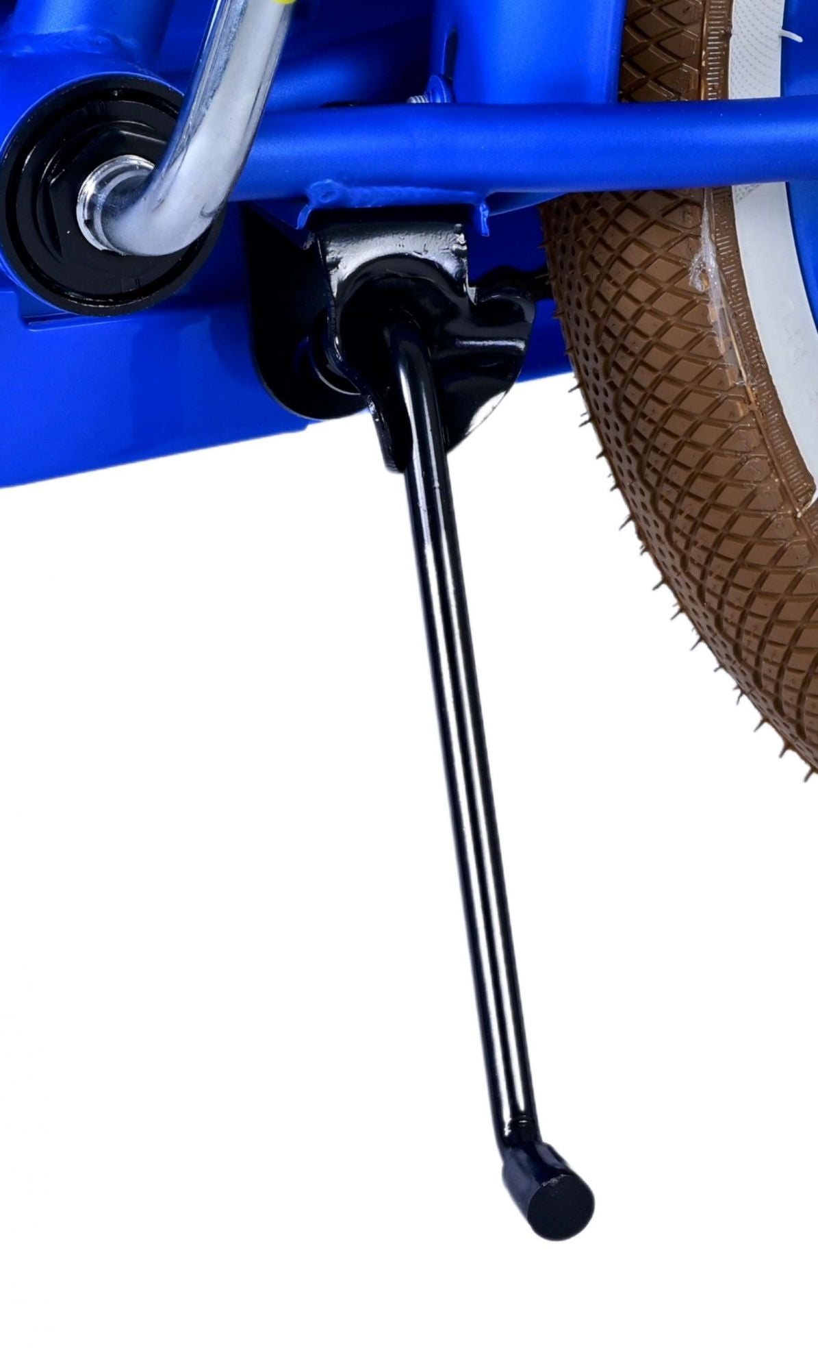 Volare Blue Cruiser Barncykel 16 tum, Blå - Lilla Cykelbutiken