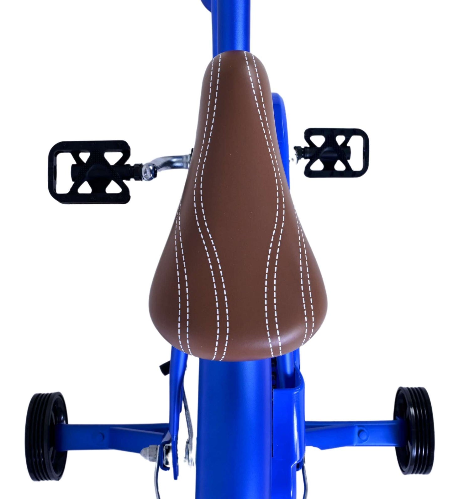Volare Blue Cruiser Barncykel 16 tum, Blå - Lilla Cykelbutiken