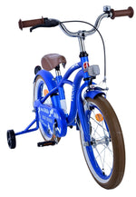 Volare Blue Cruiser Barncykel 16 tum, Blå - Lilla Cykelbutiken