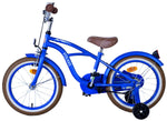 Volare Blue Cruiser Barncykel 16 tum, Blå - Lilla Cykelbutiken