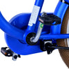 Volare Blue Cruiser Barncykel 16 tum, Blå - Lilla Cykelbutiken