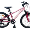 Volare Boost Barncykel 20 tum, 7 växlar, dubbla handbromsar, Rosa - För barn 6-8 år