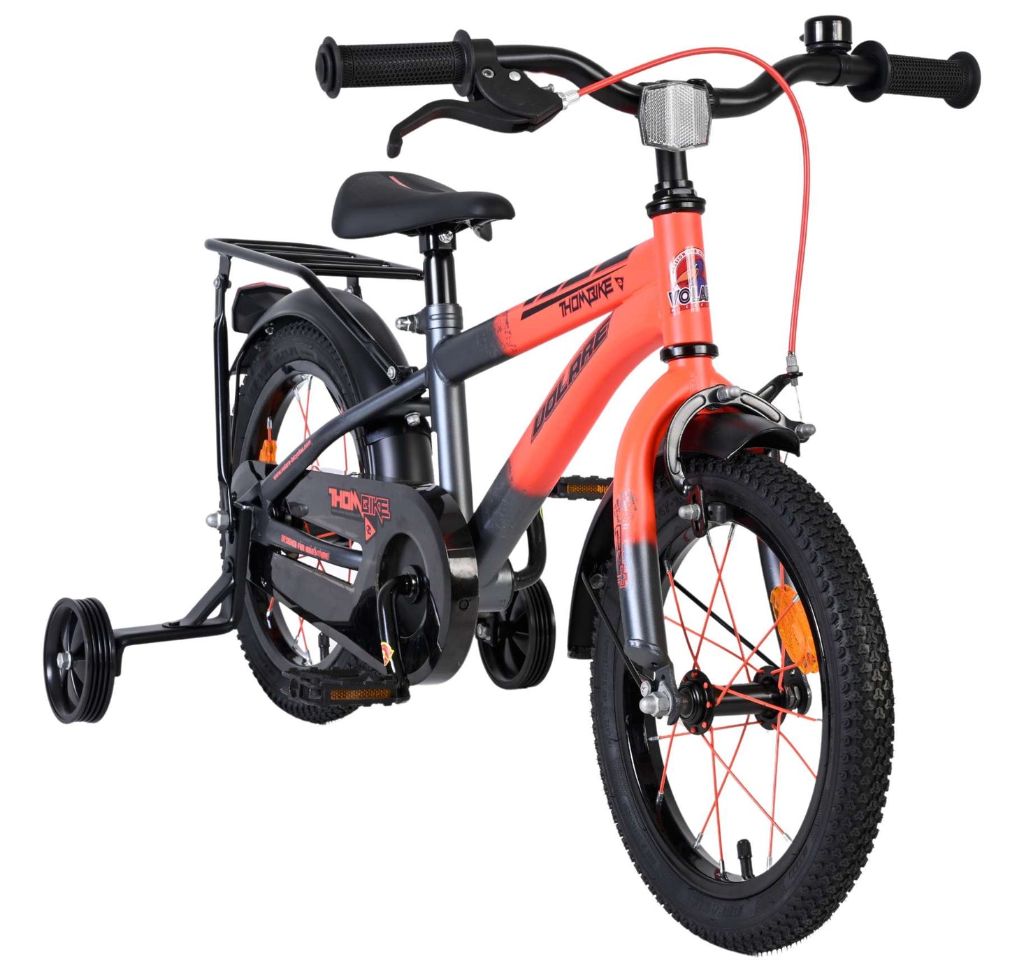 Volare Thombike Barncykel 14 tum, Orange - För barn 5 år