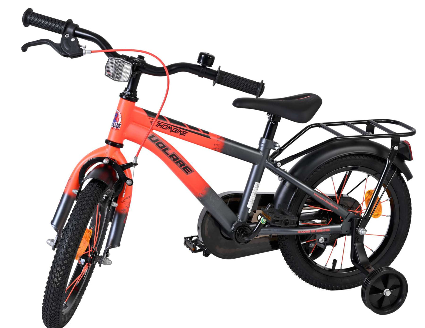 Volare Thombike Barncykel 14 tum, Orange - För barn 5 år