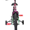 Volare Chrome Rosa Grön 16 tum – Barncykel med stödhjul
