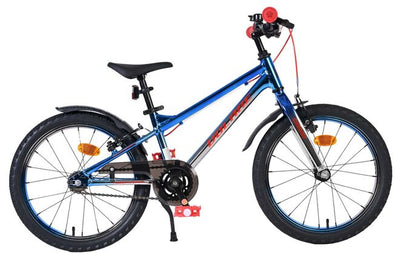 Volare Chrome Barncykel 20 tum, 6 växlar, dubbla handbromsar, Blå - För barn 6-8 år