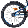Volare Chrome Barncykel 16 tum, dubbla handbromsar, Blå - För barn 4-6 år