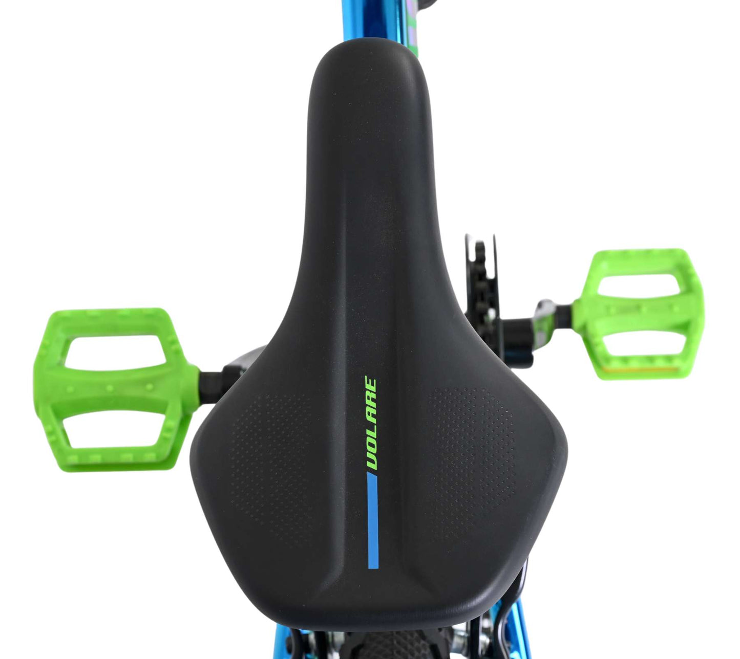 Volare Chrome Kids' Blå Grön 20 tum – Barncykel med 6 växlar