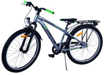 Volare Cross Barncykel 24 tum, Grå - För barn 8-10 år