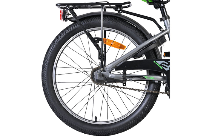 Volare Cross 20 tum Barncykel med Shimano Nexus 3 Grå - För barn 6-8 år