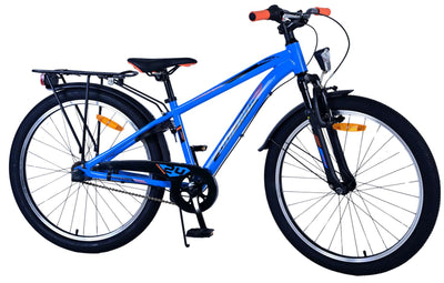 Volare Cross Barncykel 24 tum, 3 växlar, Blå - För barn 8-10 år
